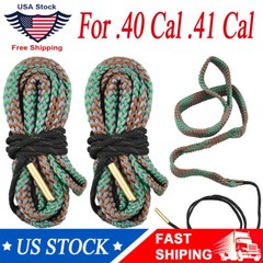 2PCS Bore Cleaner Rope Gun Barrel Cleaners ‎.40 Cal .41 Cal Rifle Shotgun Pistol