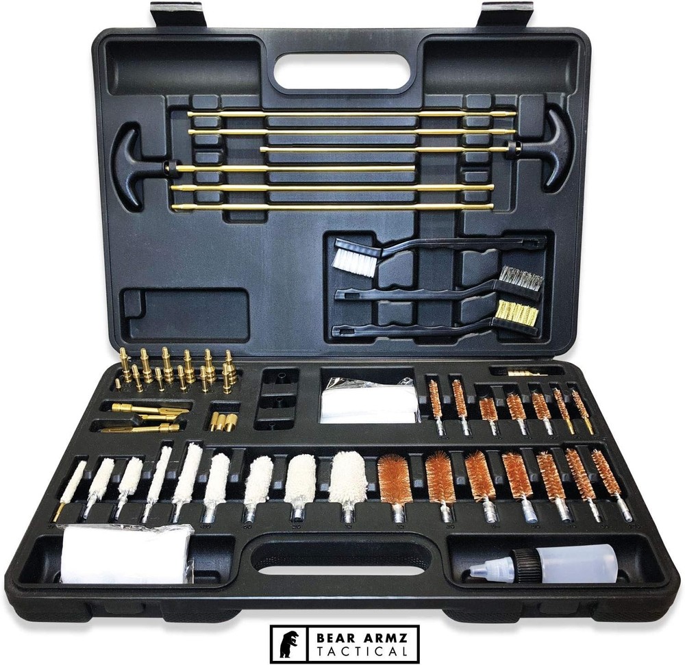 Universal Gun Cleaning Kit Perfect for Shotguns Rifles Muzzle Loaders Handguns