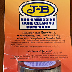 Brownells J-B Non-Embedding Bore Cleaning Compound Gun Barrel Cleaner