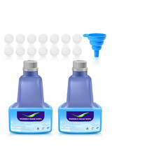 Ndoge Replacement Bottle For Swiffer Wet Jet Mop Refillable 500 Ml Leak-Proof