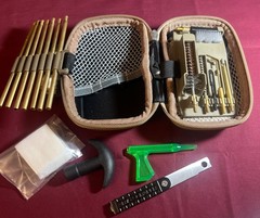 Real Avid Compact Cleaning Rod Tool Kit with Field Guide Case .223