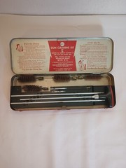 SEARS AND ROEBUCK NO 2143 VINTAGE GUN CLEANING KIT 22 CAL # ⁶ 20251