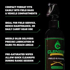Complete Firearm Cleaning Kit with CLP and Tools