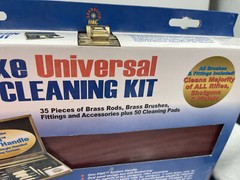 Brand New 35 Pc DAC Deluxe Universal Gun Cleaning Kit + 50 Cleaning Pads