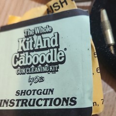 Otis Whole Kit And Caboodle .22 LR Gun Cleaning Kit Black Case, Brush, belt loop