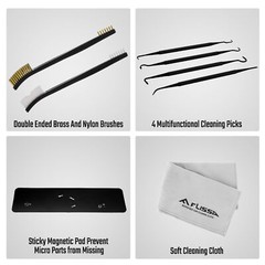 FLISSA Gun Cleaning Mat 8PC Set For Glock 12″x36″Gun Cleaning Bench Non-Slip NEW