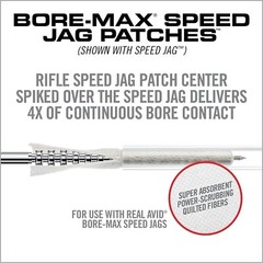 Real Avid Bore-Max Speed Patches Refill Pack, Gun Cleaning Supplies,…