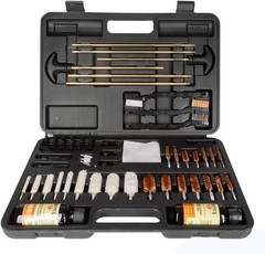 Hoppe’s Deluxe 62-Pcs Universal Gun Cleaning Kit for Pistols, Rifles & Shotguns
