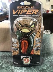 Hoppes Bore Snake Viper 20 Gauge 24033V Bore Cleaner Built-In Bore Guide NEW BOX
