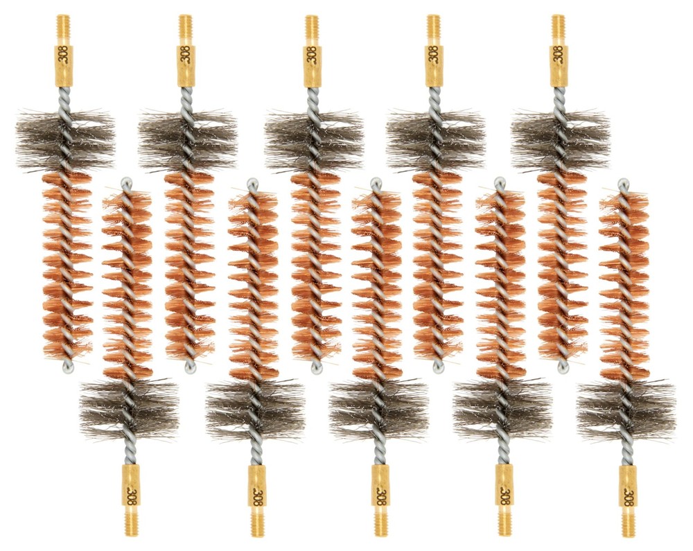 Cleaning Bronze Chamber Brush 10-Pack 5.56mm/.223Cal – Bristle Bronze Premium…