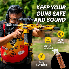 3-in-1 CLP Gun Oil, Lubricates & Preserves All Types of Firearms, Military-Gr