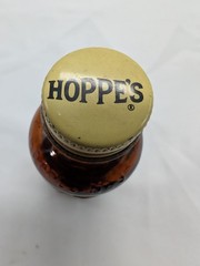 Vintage 1950s Hoppe’s No. 9 Nitro Powder Solvent Glass Bottle EMPTY