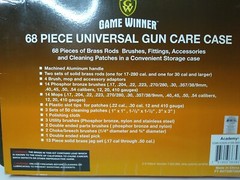 Game Winner 68 Piece Universal Gun Care Brown Canvas Case New In Package/Clean