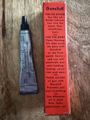 Vintage Gunslick The Sportsman’s Lubricant. Full Tube in Original Box