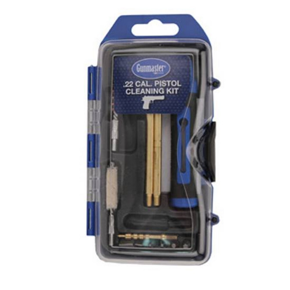 DAC GunMaster 22 Caliber Pistol 14 Pieces Black-Blue Cleaning Kit – GM22P