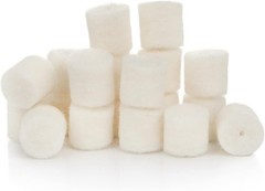 100-Pack Wool Felt Gun & Chamber Cleaning Pellets for Firearm Maintenance