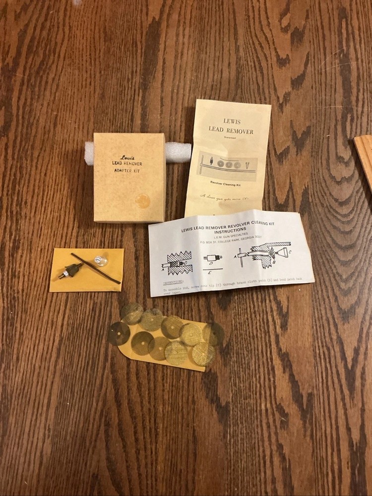 New Old Stock Lewis,Lead Remover Adapter Kit,41 Mag.