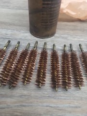 10 bronze 50 caliber bore brushes military army
