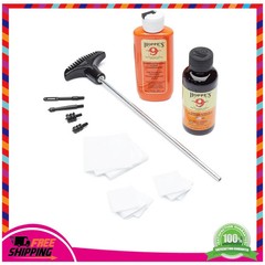 Hoppe’s No. 9 Cleaning Kit for .38 .357 Caliber and 9mm Pistol with Aluminum Rod