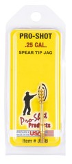 Pro-Shot J25B Benchrest Jag .25/ .26 Cal Handgun/Rifle #8-32 Thread Brass Spear