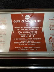 2 Vintage Cleaning Kit JC Higgins Rifle No. 722 & Sears Roebuck No. 2143