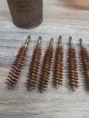 10 bronze 50 caliber bore brushes military army
