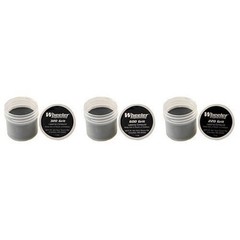 Wheeler Lapping Compound Replacement Grit, Abrasive Paste, 1 oz, black, white