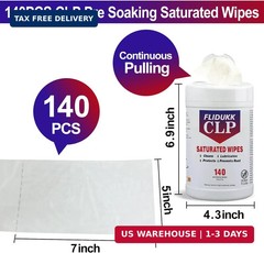 140 Gun Cleaning Wipes, 5″x7″ CLP Gun Cleaner Lubricant -Clean,Lubricate, Protec