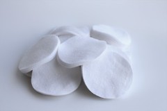 .38-.45 CALIBER/410 GA/8-9MM DRY 2 1/4″ COTTON ROUND PATCHES QTY. 100 / EMSS1012