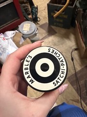 Marbles Satchi Patches jars gladstone michigan