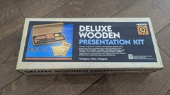 Vintage Hoppe’s No. 9 Deluxe Wooden Presentation Gun Cleaning Kit w/ Box