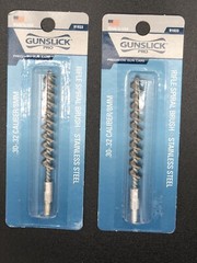 Gunslick Rifle Spiral Stainless Steel Brush 30-32 Cal/8mm 91933 – Lot of 2