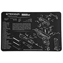 TekMat Ruger LCP 17″x11″ Gun Cleaning Mat Black – TEK-R17-RUGERLCP