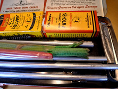 Vintage Outers .22 Rifle Cleaning Kit – Original Box, Gun Care Collectible