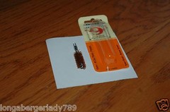 HOPPES GUN CLEANING SWAB TYNEX WIRE BRUSH .40 cal 10mm MAINTENANCE UP KEEP SHOT
