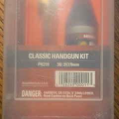 KleenBore PK210 Classic Handgun Cleaning Kit .38/.357/9mm with Case