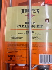Hoppe’s 9 RIFLE CLEANING KIT – .270, .280, 7MM