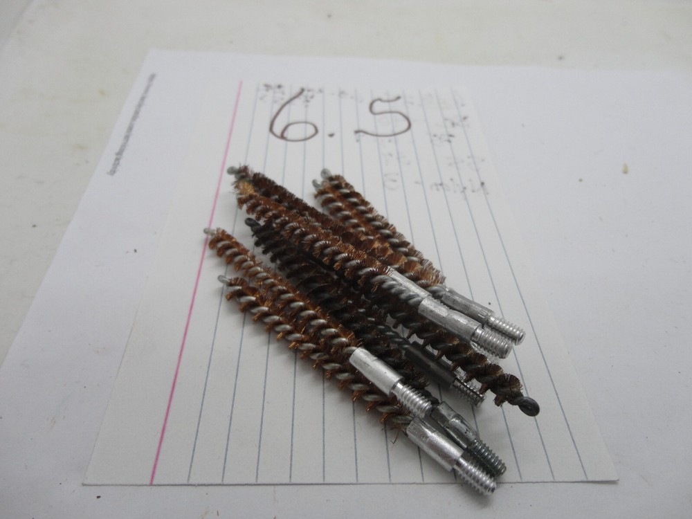 6.5 phosphor/bronze cleaning brush quantity ten (10)