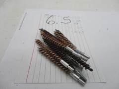 6.5 phosphor/bronze cleaning brush quantity ten (10)