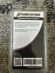 Ultimate Rifle Build Ultimate Bore Cleaner Cleaning Rope 9mm .357/.380/.38Cal