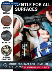 Gun Cleaning Oil Kit 3-in-1 Cleans, Lubes, Protects – 6.8 Oz. Sprayer Gun Cleane