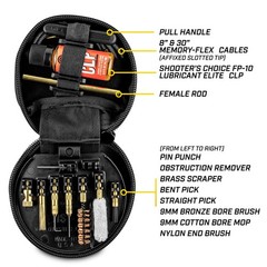 OTIS 9mm Pistol/Rifle Cleaning Kit (FG-645-9)