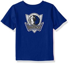 Outerstuff Youth NBA “Primary Logo” Short Sleeve Basic Tee Dallas Mavericks, Roy