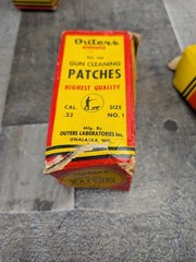 Vintage OUTERS Gunslick Gun Cleaning patches Lot