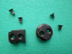 Orig STEYR Mannlicher QR comp. SET Old STYLE w. 1inch/25,4mm Rings+Bases AUSTRIA