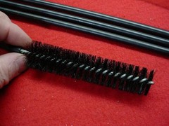 Vintage Military- Large Bore Cleaning Rod Set-w/Brush- New !!