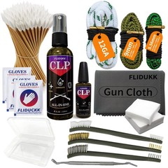 12Ga /9mm / 5.56mm Bore Cleaner+ 5oz CLP Oil(Needle+Spray) Cleaning Kits,Clea…