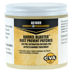 CVA Barrel Blaster Prelubed Patches 100 Count After Cleaning Treatment – AC1689