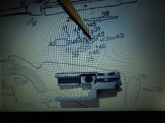 Rare Original HK SL7 / 940 Spare Part from 80th made in Germany