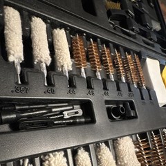 Krome Universal Gun Cleaning Kit Case Rifle Pistol Shotgun Multi Caliber New
